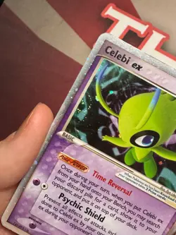 CELEBI EX 17/17 POP Series 2 HOLO rare Pokemon Organized Play promo TCG card - Image 3