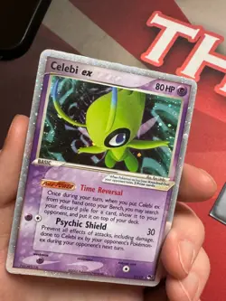 CELEBI EX 17/17 POP Series 2 HOLO rare Pokemon Organized Play promo TCG card - Image 4