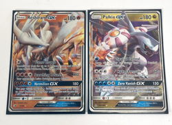 Pokemon TCG Palkia GX Sun & Moon 101/156 + Reshiram Gx 11/70 regular Cards LP - Image 1