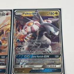 Pokemon TCG Palkia GX Sun & Moon 101/156 + Reshiram Gx 11/70 regular Cards LP - Image 3