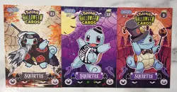 Pokemon Collectoons halloween card lot Squirtle - Image 1