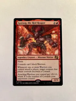 Gornog, the Red Reaper NM (Anime) Foundations Jumpstart Regular MTG - Image 1