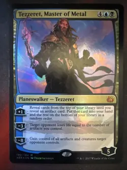 Tezzeret, Master of Metal Aether Revolt Foil - Image 1