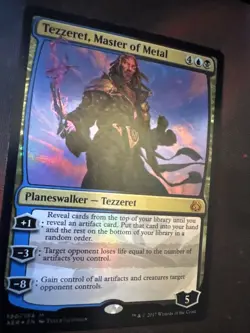 Tezzeret, Master of Metal Aether Revolt Foil - Image 2