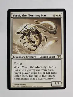 Yosei, the Morning Star Lp Champions of Kamigawa NM White Rare Mtg - Image 1