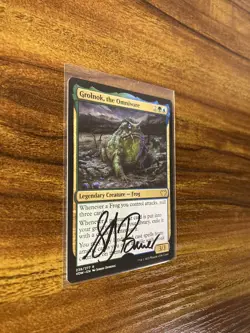 MTG✨Signed GROLNOK, THE OMNIVORE ARTIST PROOF✨Innistrad MINT RARE Dominic Art - Image 4