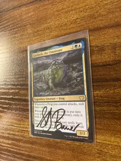 MTG✨Signed GROLNOK, THE OMNIVORE ARTIST PROOF✨Innistrad MINT RARE Dominic Art - Image 5