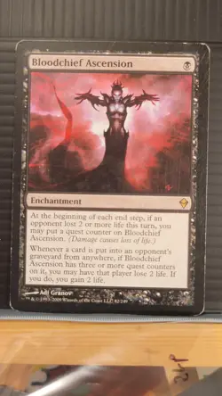 Mtg BLOODCHIEF ASCENSION LP Zendikar 82/249 -Argo- - Image 3