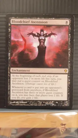Mtg BLOODCHIEF ASCENSION LP Zendikar 82/249 -Argo- - Image 5