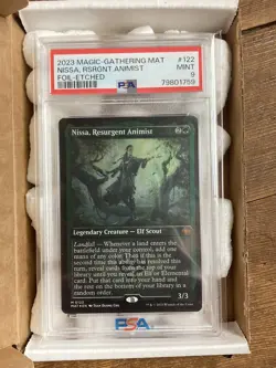 Nissa, Resurgent Animist (foil etched)-March of the Machine: The Aftermath PSA 9 - Image 1