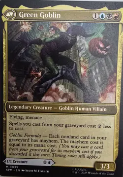 MTG EDH Commander Deck-Green Goblin Villains! Grixis Goblin Tribal Mayhem! - Image 2