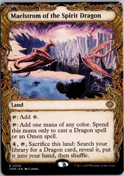 Maelstrom of the Spirit Dragon (Showcase) R Tarkir: Dragonstorm 326 NM Regular - Image 1