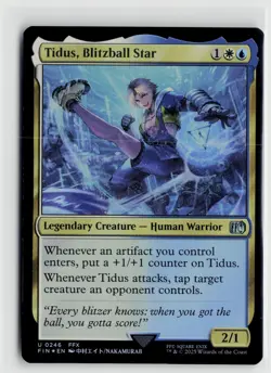 MTG Final Fantasy Tidue, Blitzball Star Foil x1 NM - Image 1