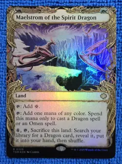 MTG 1x Maelstrom of the Spirit Dragon (Showcase Foil) Tarkir Dragonstorm - Image 1