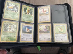 Pokemon TCG Vintage Card Binder Shadowless/First Edition, holo 151 start. - Image 3