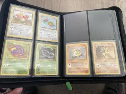 Pokemon TCG Vintage Card Binder Shadowless/First Edition, holo 151 start. - Image 4