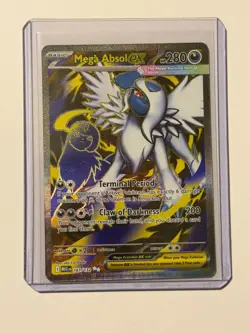 Pokemon Mega Absol ex 161/132 Full Art Ultra Pokemon Card - Image 1