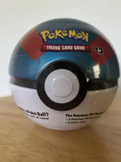 Authentic Pokemon TCG Poke Ball Tin Brand New Factory Sealed B25 - Image 1