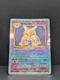 Alakazam 1/110 Legendary Collection Reverse Holo Rare Pokemon TCG Nintendo HP - Image 3