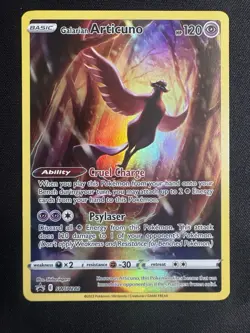 Pokemon Galarian Articuno SWSH282 Sword & Shield Black Star Promo Holo - Image 1