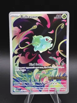 Pokemon TCG Scarlet & Violet Promos #133/132 Bulbasaur (Stamped) - Image 1