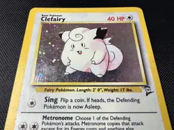 Clefairy 006/130 Holo Rare Base Set 2 1999 Pokemon TCG HP - Image 2