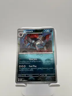 ZOROARK 2025 Pokemon Scarlet and Violet White Flare POKE BALL #062/086 Mint - Image 1
