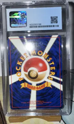 CGC 8 Ninetales Pokemon Base Set 1996 Japanese - Image 2