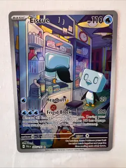 Pokemon - Eiscue - 205/193 SV02: Paldea Evolved - Illustration Rare - NM - Image 1