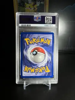 1999 POKEMON JUNGLE #60 PIKACHU 1ST EDITION VINTAGE PSA 9 - Image 2