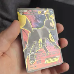Pokemon TCG: Umbreon EX 119/124 Fates Collide Ultra Rare [Moderate Play] - Image 1