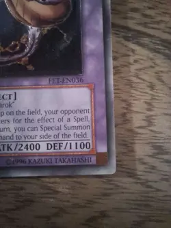King Dragun (UTR) FET-EN036 Flaming Eternity 1st Edition Ultimate Rare - Image 3
