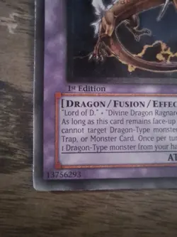 King Dragun (UTR) FET-EN036 Flaming Eternity 1st Edition Ultimate Rare - Image 4