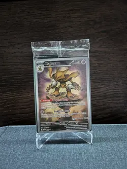 Pokemon Center Stamped Alakazam Mega Evolution Promo Card 009 - Image 1