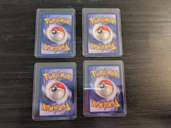 Pokemon 1st Edition, WOTC, BAse Set, NM, MP Lot of 4 Cards - Image 4