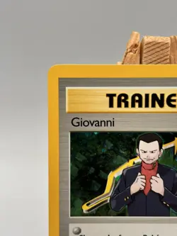 Pokemon Gym Challenge 1st Edition Rare Holo Trainer Card Giovanni 18/132 - Image 2