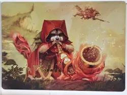 Raccoon Rallier - GOLD STAMPED ART CARD - Magic the Gathering MTG Nice! - Image 1