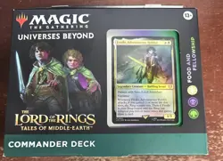 Magic the Gathering Food And Fellowship LOTR Commander Deck - MTG - Image 1