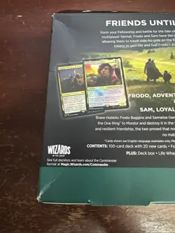 Magic the Gathering Food And Fellowship LOTR Commander Deck - MTG - Image 3