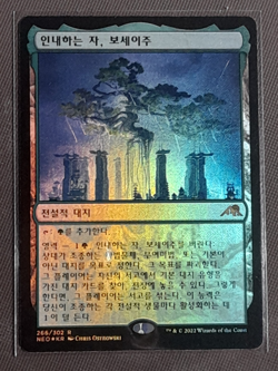 (Foil and Normal) [NM] Korean, 1 x Boseiju, Who Endures and Answered Prayers Art - Image 1