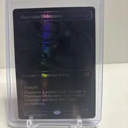 Phyrexian Obliterator (Oil Slick Raised Foil) Phyrexia: All Will Be One #351 ONE - Image 1