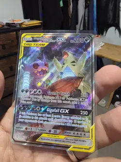 Pokemon TCG Mega Sableye Tyranitar GX Card 226/236 Tag Team Unified Minds - Image 1