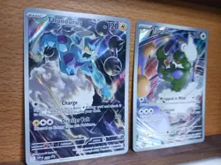 Pokemon TCG: Black Bolt & White Flare ETB Promos: Thundurus & Tornadus: NM - Image 3