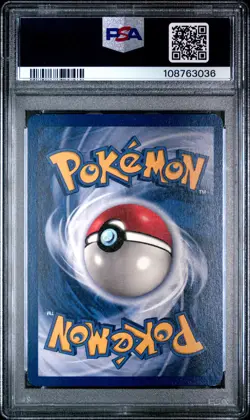 1999 POKEMON BASE SET UNLIMITED #42 WARTORTLE PSA 8 - Image 2