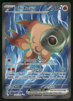 Chi-Yu ex - 234/193 Ultra Rare Holo NM Pokemon SV02: Paldea Evolved - Image 1