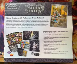 Pokemon TCG S&V Paldean Fates Pokemon Center Elite Trainer Box ETB New & Sealed - Image 2