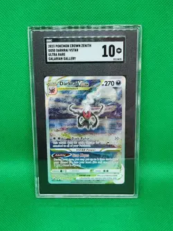2023 POKEMON CROWN ZENITH DARKRAI VSTAR GG50 ULTRA RARE - SGC GEM MINT 10 - Image 1