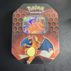 Pokemon Hidden Fates GX Tins Art Set of 3 Full Sealed Charizard Raichu Gyarados - Image 2