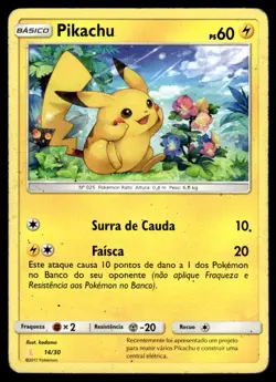 2017 Sun & Moon, Trainer Kits - Sun & Moon Trainer Kit-Alolan Raichu Pikachu #14 - Image 1