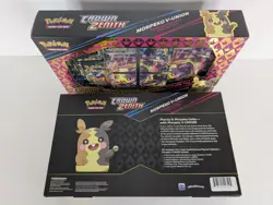 Pokemon TCG Crown Zenith Morpeko V-Union Premium Playmat Collection NEW Set Of 2 - Image 2
